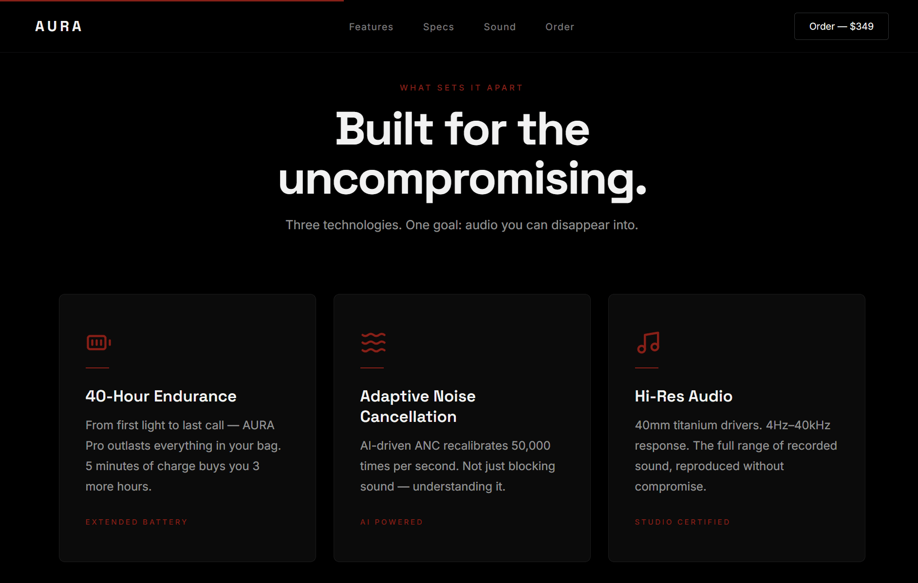 Feature storytelling